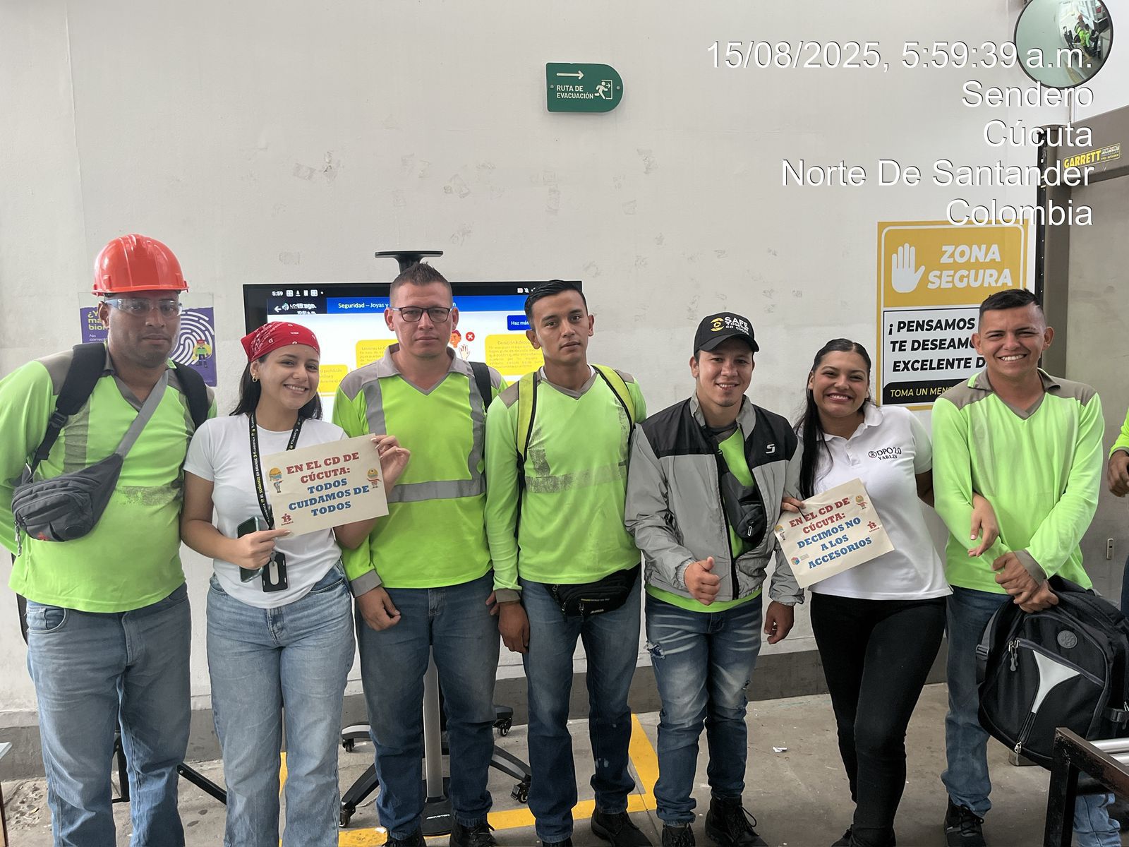 Evidencia de capacitación